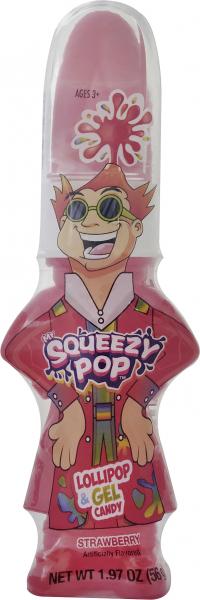 Mr. Squeezy Pop Lollipop mit Candygel