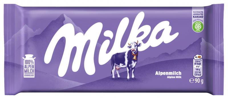 Milka Tafel Alpenmilch