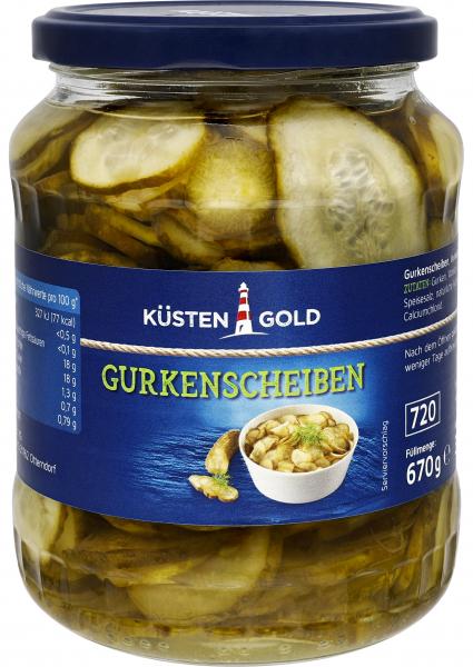 Küstengold Gurkensalat
