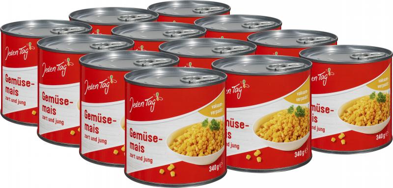 Jeden Tag Gemüsemais