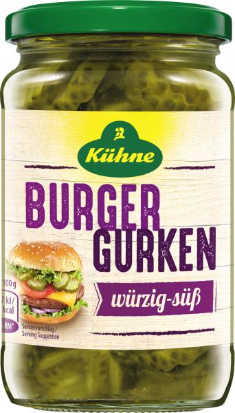 Kühne Burger Gurken würzig-süß