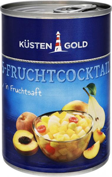 Küstengold 5-Fruchtcocktail in Fruchtsaft