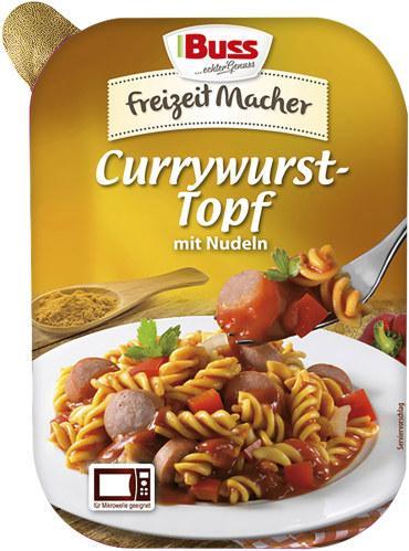 Buss Freizeitmacher Currywursttopf mit Nudeln