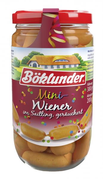 Böklunder Mini Wiener im Saitling, geräuchert