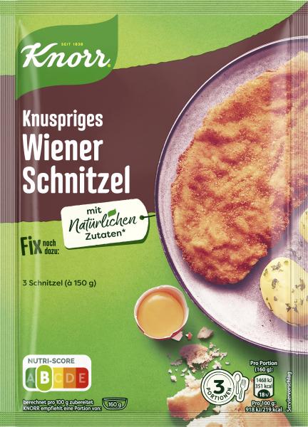 Knorr Fix Knuspriges Wiener Schnitzel