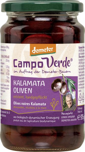 Campo Verde Demeter Kalamata Oliven ohne Stein