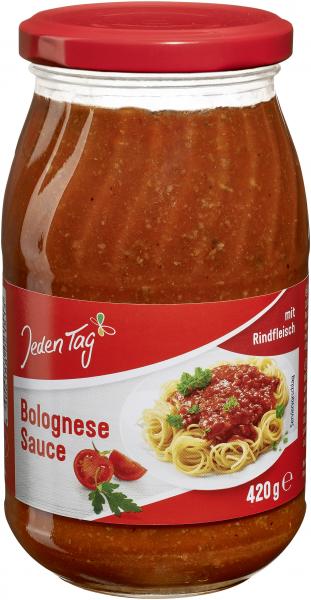 Jeden Tag Bolognese Sauce mit Rindfleisch