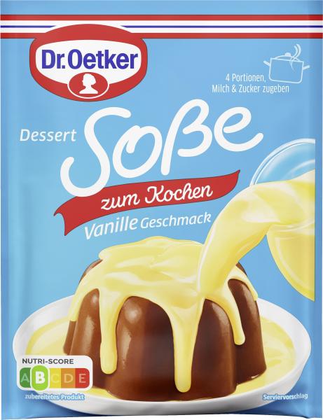 Dr. Oetker Dessert Soße zum Kochen Vanille