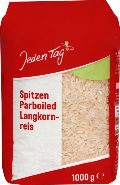 Jeden Tag Spitzenlangkornreis parboiled