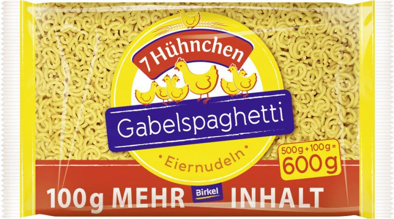 Birkel 7 Hühnchen Eiernudeln Gabelspaghetti