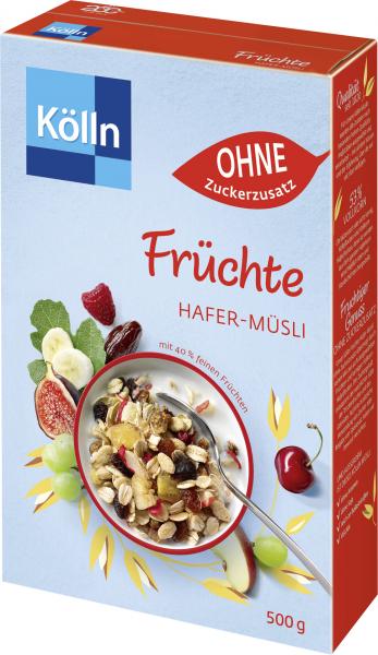 Kölln Früchte Hafer-Müsli ohne Zuckerzusatz