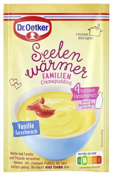 Dr. Oetker Seelenwärmer Familien Cremepudding Vanille
