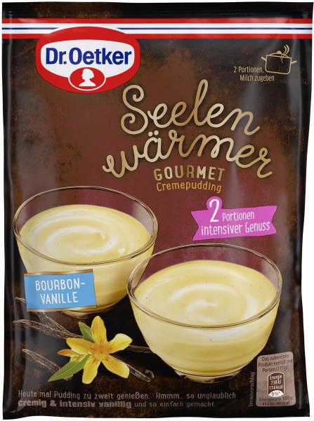 Dr. Oetker Seelenwärmer Gourmet Cremepudding Bourbon Vanille