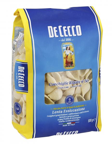 De Cecco Conchiglie Rigate No.