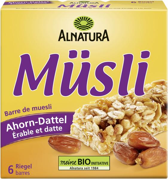 Alnatura Müsli Riegel Ahorn Dattel 6er Pack
