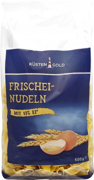 Küstengold Frischei-Nudeln gedrehte Bandnudeln