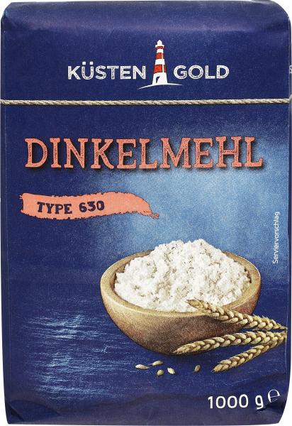 Küstengold Dinkelmehl Type 630