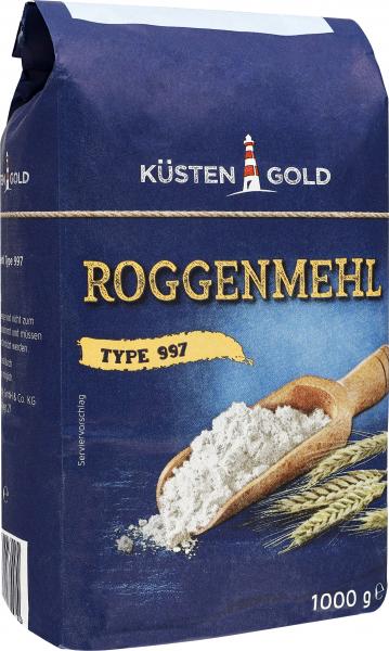 Küstengold Roggenmehl Type 997