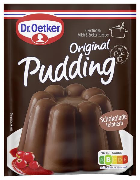 Dr. Oetker Puddingpulver Schokolade feinherb