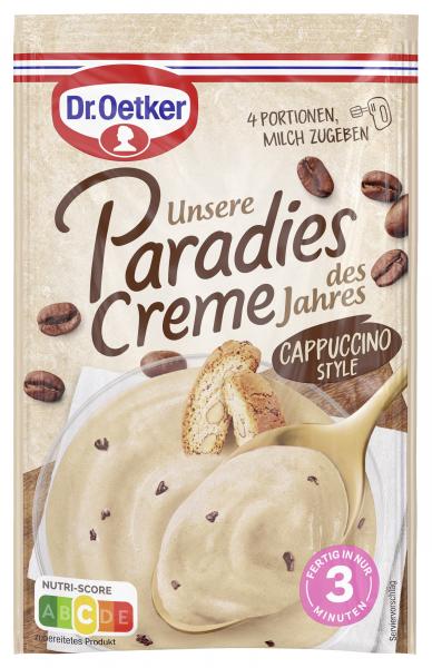 Dr. Oetker Unsere Paradiescreme des Jahres Cappuccino Style
