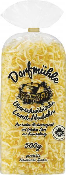 Dorfmühle Oberschäbische Landnudeln geschabte Schwäbische Spätzle