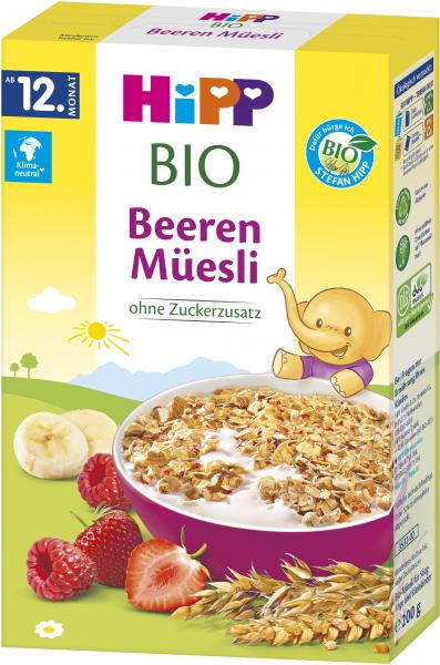 Hipp Bio Beeren-Müesli ab 12. Monat