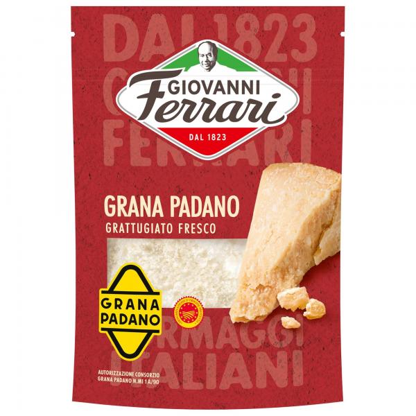 Ferrari Grana Padano gerieben