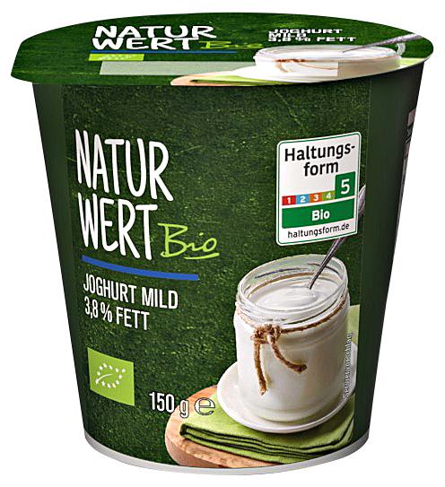 Naturwert Bio Joghurt 3,8% Fett