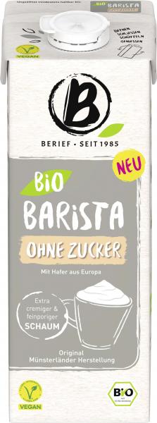 Berief Bio Barista Hafer Drink ohne Zucker