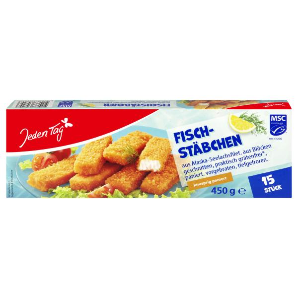 Jeden Tag Fischstäbchen