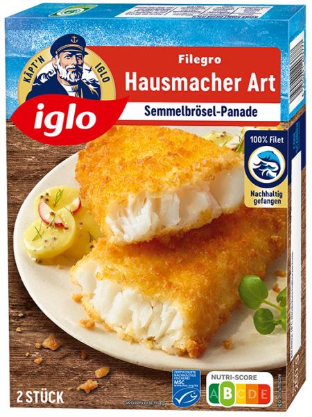 Iglo Filegro Hausmacher Art Semmelbrösel-Panade