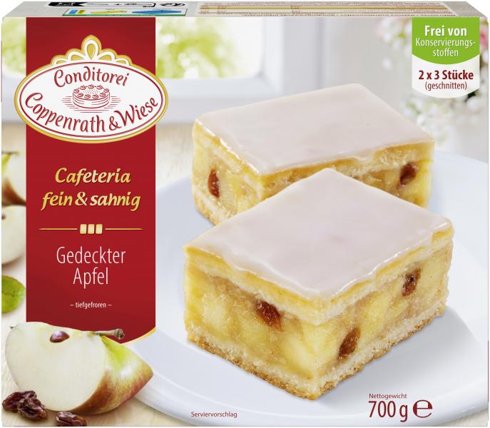 Coppenrath & Wiese Café Landhaus Gedeckter Apfel-Blechkuchen