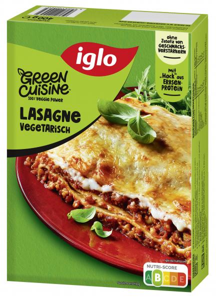 Iglo Cuisine Lasagne mit vegetarischem Hack