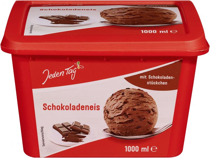 Jeden Tag Eiscreme Schokolade