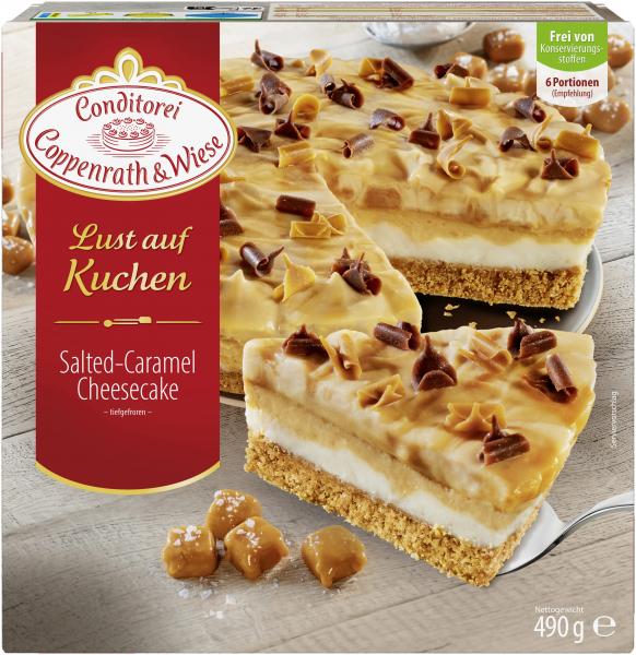 C&W Lust auf Kuchen Salted Caramel Cheesecake