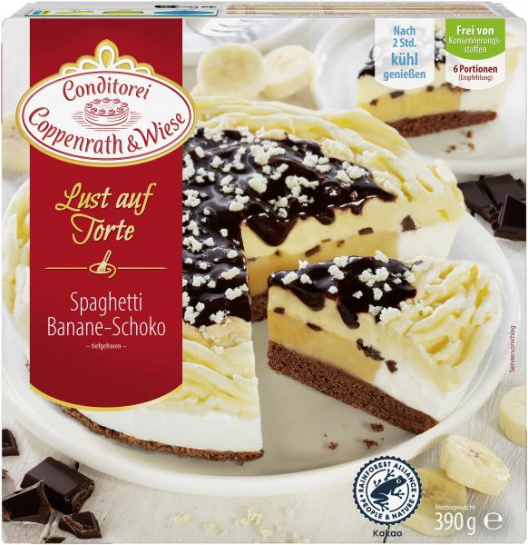 C&W Lust auf Torte Spaghetti-Banane-Schoko