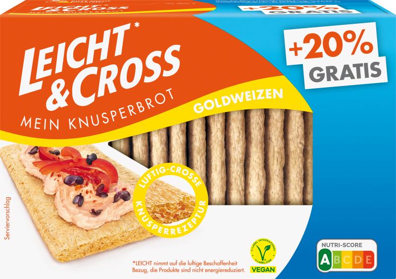 Leicht & Cross Mein Knusperbrot Goldweizen