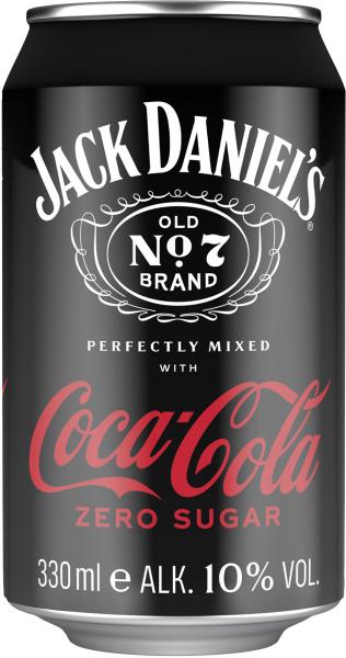 Jack Daniels Old No.7 & Coca Cola Zero (Einweg)