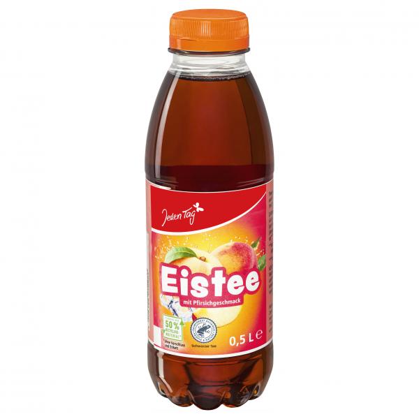 Jeden Tag Eistee Pfirsich (Einweg)