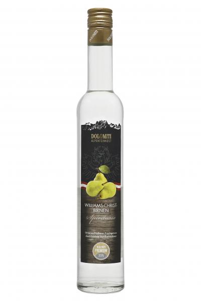 Dolomiti Alpenfeinkost Williams-Christ-Birnen Spirituose
