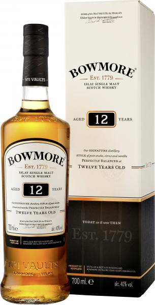 Bowmore Islay Single Malt Scotch Whisky 12 years