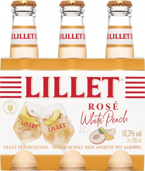 Lillet Rosé Peach 3er
