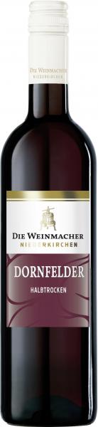 Die Weinmacher Dornfelder Rotwein halbtrocken