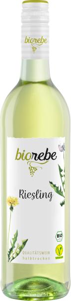 Biorebe Riesling Weißwein halbtrocken