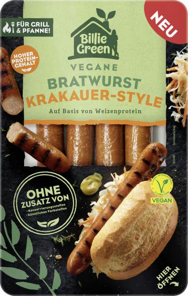 Billie Vegane Bratwurst Krakauer-Style