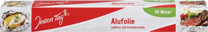Jeden Tag Alufolie