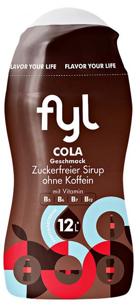 Fyl zuckerfreier Sirup Cola Geschmack