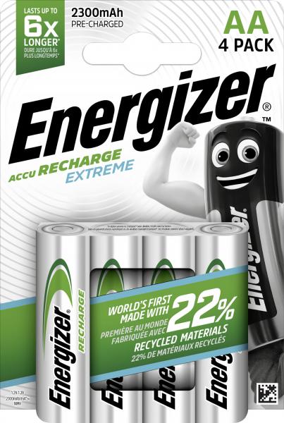 Energizer Akku Recharge Extreme Mignon AA