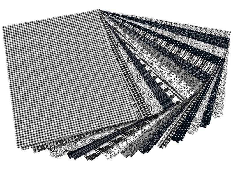 Folia Motivblock »Schwarz und Wei?, 80-270 g/m², 24 x 34 cm, 26 Blatt