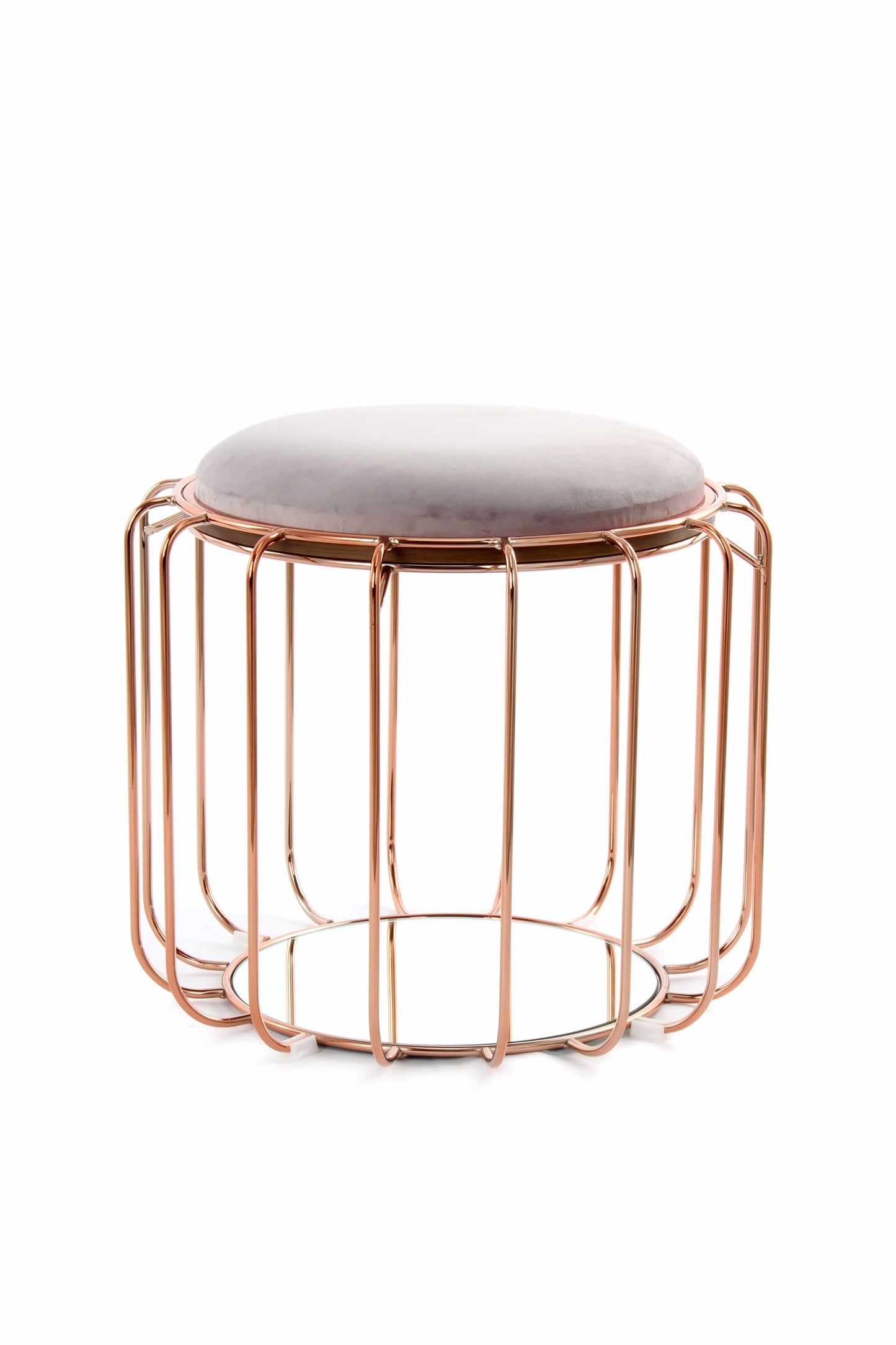 Beistelltisch / Pouf Comfortable 110 Hellviolett / Rosà